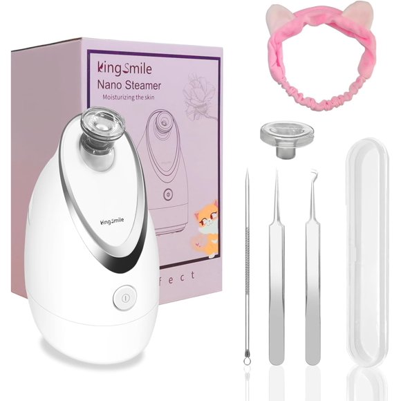 Vaporizador facial Kingsmile 3 en 1 NanoSteamer con aromaterapia