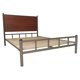 thumbnail image 1 of Cama 2 Plazas Metálica Castaño, 1 of 3