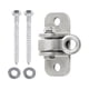 thumbnail image 5 of Colgador de columpio para techo, accesorios de hierro, tornillos de montaje, gancho colgante para porche, columpio, Yoga, anillos gimnásticos de seda, con tornillos, 5 of 5