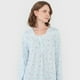 thumbnail image 3 of Camisa de Dormir Mujer Manga Larga Menta Corona, 3 of 5