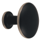 thumbnail image 1 of Pack 2 pomos clásicos de latón para puertas interior, negro, 1 of 3