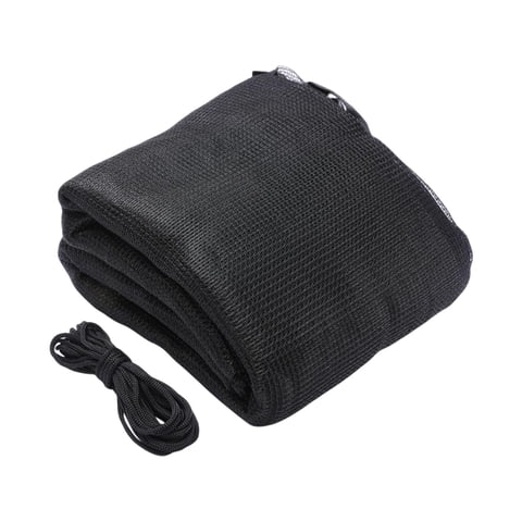 Ioensy - Reemplazo De Trampolín Red De Seguridad Recinto Protección De Red Resistente A La Intemperie 10 Pies 6 Postes