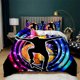 thumbnail image 1 of Skateboard Teens Hip Hop Style Bedding SetDuvet Cover Comforter Bed Set Quilt Cover Pillowcase Boys Girls, 1 of 5