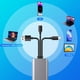 thumbnail image 5 of Lector de tarjetas de memoria JOOPSHEE 5 en 1 para iPhone/iPad USB C/A, 5 of 6