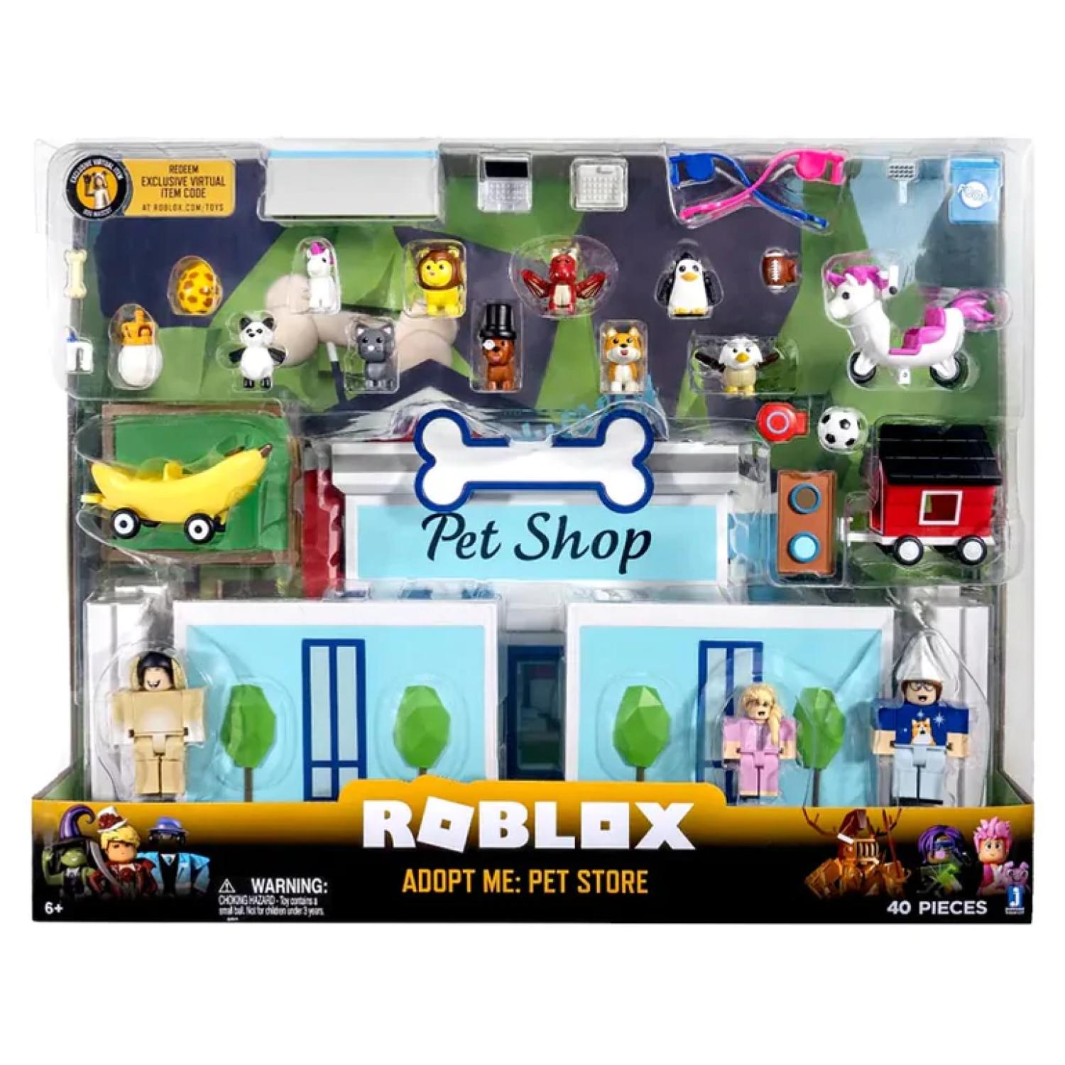 Juguete Tienda De Mascotas Veterinaria 40 Piezas Roblox