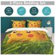 thumbnail image 5 of Pi-ka-chu Bed Duvet Cover Microfiber Bedding Sets 3D Printed Lightweight 3 Piece Comforter Sets for Kids Boys Girls, 5 of 5