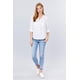 thumbnail image 5 of Blusa Tejida con Bolsillo y Detalle de Cremallera y Mangas Enrollables 3/4, 5 of 22