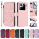 thumbnail image 3 of Funda Cartera Mariposa para [Xiaomi 15 Pro] con Soporte y Cremallera Rosa, 3 of 6
