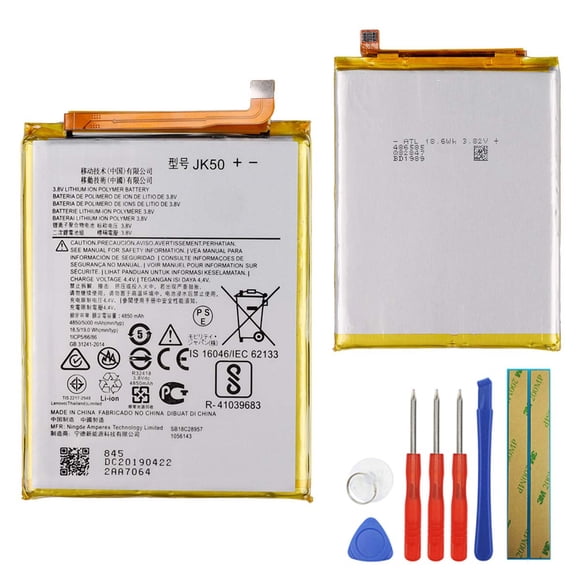 Batería de repuesto E-YIIVIIL JK50 4850 mAh para Moto G Power 2021