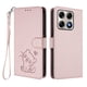 thumbnail image 1 of Carcasa Billetera de Cuero Sintético para Motorola Edge 70 Pro, Rosa, 1 of 6