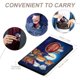 thumbnail image 4 of Los Aristogatos Porta Pasaporte y Cartera de Viaje Premium de Cuero PU, Funda de Pasaporte Bloqueo RFID con Ranuras para Tarjetas de Crédito, Estuche para Libro de Pasaporte para Familia 10cm × 15cm, 4 of 6