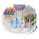 thumbnail image 1 of Organizador de bolígrafos CraftGenes acrílico con rotación de 360°, 7 compartimentos, 1 of 9