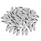 thumbnail image 3 of 100pcs Cucharas De Pesca Con Mosca Se?uelo Lentejuelas Duras Cebos Plata S, 3 of 5