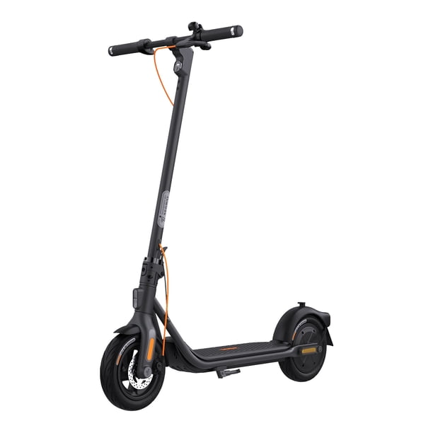 Scooter Eléctrico Segway F2 Plus - 29 km/h Vel. Máx y 55 km Aut. Máx - Negro