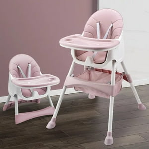 Lapequeteria - Silla De Comer De Bebé Alta 2 En 1 Convertible