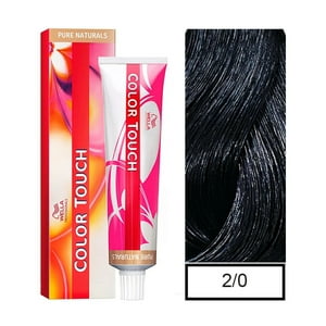Tinte Para Cabello Wella Color Touch 2/0 Negro 60Ml