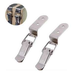 Genérico - Pack 2 Cierre Clamp Tirador Rápido Mecanismo Resorte Muebles