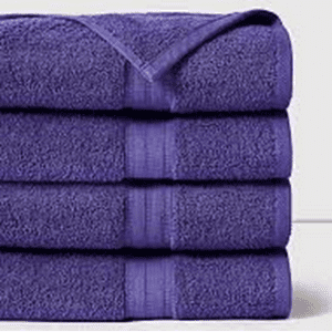 Genérico - Sábanas De Baño 450 G Af Cannon 76X160 Cm Color Morado