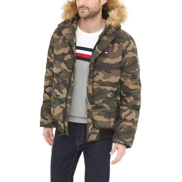Chaqueta Tommy Hilfiger de tela ártica acolchada para hombre