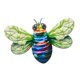 thumbnail image 2 of Abeja Hierro Decoración De Pared Obra De Arte Adorno Arte De Abeja Para Dormitorio Patio Jardín Verde, 2 of 5