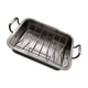 thumbnail image 3 of Bandeja Para Asar Pavos Con Forma De Rejilla Bandeja Para Asar Pavos Para Asar A La Parrilla Hornear Verduras 39 Cm X 29 Cm X 10 Cm, 3 of 5