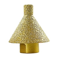 Ioensy - Broca De Fresado De Diamante Biselado Redondo Con Chaflán De Diamante Para Porcelana De Mármol De Cerámica Pequeña