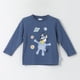thumbnail image 2 of Bipack Polera Manga Larga Niño Rayas Azul Bingo & Bluey, 2 of 7