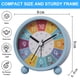 thumbnail image 5 of Reloj despertador infantil, despertador analógico sin tictac, reloj despertador de aprendizaje para niños, reloj despertador de cuarzo, reloj despertador infantil con alarma fuerte y luz nocturna, 5 of 7