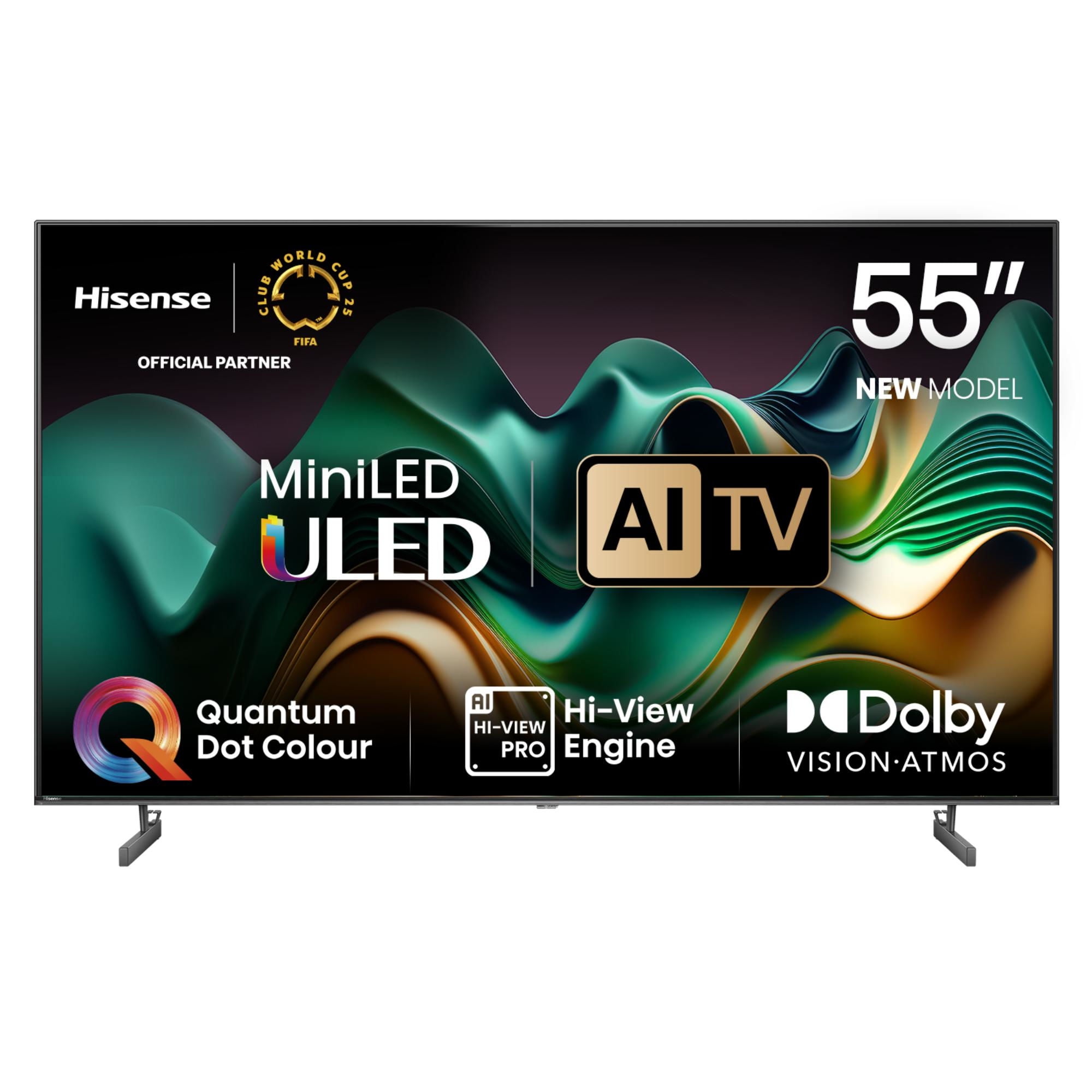 Televisor 55"" Miniled 4K Uhd U6N Smart Tv Hisense