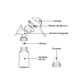 thumbnail image 5 of Saca Leche Manual Extractor Con Mamadera 150ml Para Bebé - BABYMINE, 5 of 7