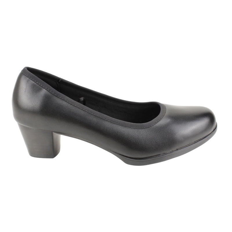 Zapato New Walk Oficina Confort Negro