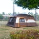 thumbnail image 4 of Carpa familiar KTT extra grande para 12 personas, tipo cabina, 2 habitaciones, impermeable, 4 of 9