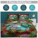thumbnail image 5 of Bulb_asaur Print Bedding Set Pattern Duvet Cove Set 3 Pieces 1 Quilt Cover And 2 Pillowcases for Women Men Teens, 5 of 5