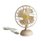 thumbnail image 5 of Casa De Muñecas A Escala 1/12, Ventilador Eléctrico Recargable Por USB, Electrodomésticos En Miniatura, Color Rosa, 5 of 5
