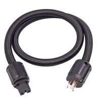 Magideal - Cable De Alimentación Hifi Para Audiófilos Cable De Alimentación De Audio 125V 15A Enchufe Estadounidense Andiec C15 Y/2/3M Resistente 12Awg Cable De 1M
