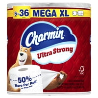 Papel Higiénico Charmin Ultra Fuerte 6 Rollos Mega 2 Capas Blanco