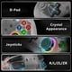 thumbnail image 3 of AARONMEI Switch Pro Gamepad Inalámbrico Transparente-Negro, 3 of 3