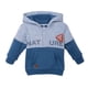 thumbnail image 1 of Polerón Bebé Niño con Gorro y Bolsillo Delantero Azul, 1 of 3