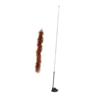 Ioensy - Juego De Juguetes Para Gatitos, Juguetes Interactivos De Repuesto, Suministros Para Mascotas, Marrón Oscuro