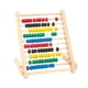 thumbnail image 5 of Juego De Cuentas De Juguete De Matemáticas Para Ni?os Peque?os, Marco De Conteo De Madera De 10 Filas, ábaco Beige, 5 of 5