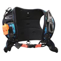 Epsealon - Harnes Espaldera De Buceo Camuflada Fusion Azul