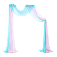 Bothyi - Paneles De Cortina De Telón De Fondo De Fiesta De Arco De Boda 70X550Cm Para Decoración De Escenario