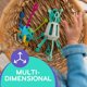 thumbnail image 5 of Juguete de actividad MÖBI Zippee de silicona para niños pequeños de 1 año, 5 of 7