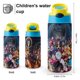 thumbnail image 2 of Villanos Botella de Agua con Tapa Pop Top de Un Toque, Acero Inoxidable, a Prueba de Fugas, para Deportes, Botella Infantil azul 12 oz, 2 of 6