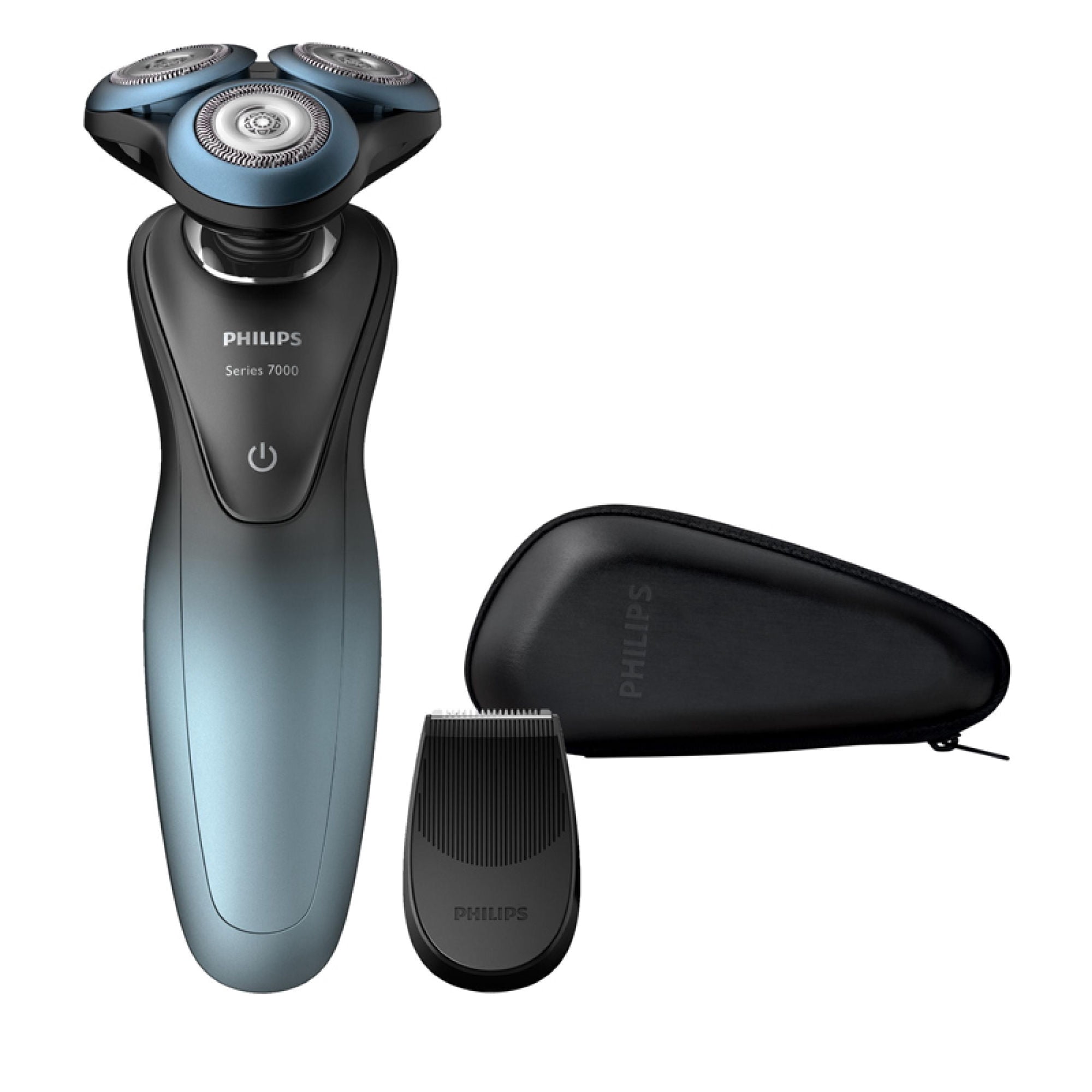 Afeitadora Eléctrica Philips S7930 Negro con azul