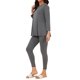 thumbnail image 4 of INSPIRE CHIC Conjuntos de Pijama para Mujer de Manga Larga Modal Ropa de Dormir Suave y Cómoda Conjunto de 2 Piezas Pj a Juego Parte Superior Pantalones Ropa de Dormir Ropa de Casa M Gris Oscuro, 4 of 6