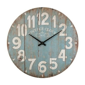 Reloj Alex 38 Cm Atmosphera Celeste Tamano Unico