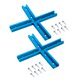 thumbnail image 1 of Kit de intersección T-Track POWERTEC 71704V para Universal T Track, 1 of 9