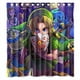 thumbnail image 1 of Cortina de ducha con ganchos para baño, diseño de la leyenda de Zelda Majora's Mask, 66 x 72 pulgadas, 1 of 3