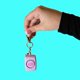 thumbnail image 3 of Alarma BLINGSTING 125 dB con luz LED y llavero color lavanda, 3 of 5